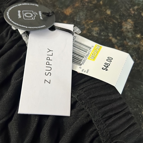 NWT Z Supply Faux Wrap Mini Skirt Size M - Picture 5 of 6